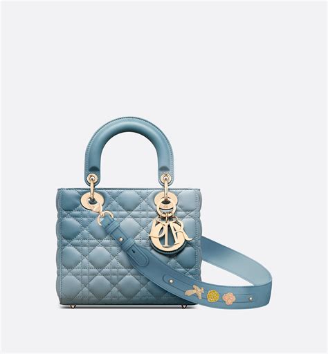 lady dior coccodrillo|Small Lady Dior My ABCDior Bag Denim Blue Cannage Tweed.